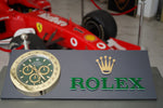 2000s Rolex Geneva official dealer clock sign