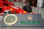 2000s Rolex Geneva official dealer clock sign