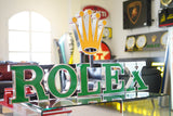 2000s Rolex official dealer illuminated sign