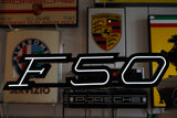 1995 Ferrari F50 official dealership illuminated sign