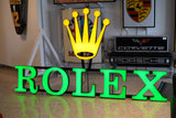 2000s Rolex official dealer illuminated sign