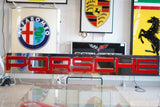 Porsche Illuminated Reflective Dealer Sign