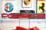 Porsche Illuminated Reflective Dealer Sign
