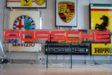 Porsche Illuminated Reflective Dealer Sign