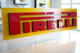 Pirelli Dealer Sign – Classic Yellow & Red Heritage Display