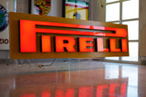 Pirelli Dealer Sign – Classic Yellow & Red Heritage Display