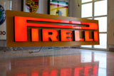 Pirelli Dealer Sign – Classic Yellow & Red Heritage Display