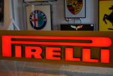 Pirelli Dealer Sign – Classic Yellow & Red Heritage Display