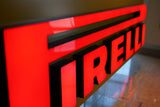 Pirelli Dealer Sign – Classic Yellow & Red Heritage Display