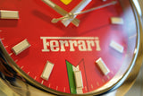 Ferrari Wall Clock - Red Edition