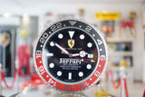 Ferrari GMT-Master II - Red Black Edition- Dealer Display Wall Clock