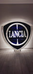 1990s Lancia official dealer large illuminated sign