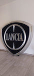 1990s Lancia official dealer large illuminated sign