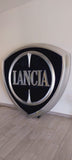 1990s Lancia official dealer large illuminated sign