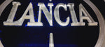 1990s Lancia official dealer large illuminated sign