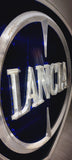 1990s Lancia official dealer large illuminated sign