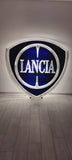 1990s Lancia official dealer large illuminated sign