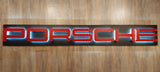 2000s Porsche dealership  illuminated wall sign