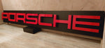 2000s Porsche dealership  illuminated wall sign