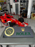 2000s Rolex Geneva official dealer clock sign