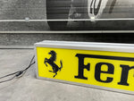 1981 Ferrari official dealer double side illuminated neon very long sign