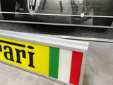 1981 Ferrari official dealer double side illuminated neon very long sign