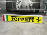 1981 Ferrari official dealer double side illuminated neon very long sign