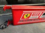 2009 Ferrari Official Paddocks F1 double side illuminated sign