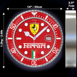 Ferrari wall clock Edition