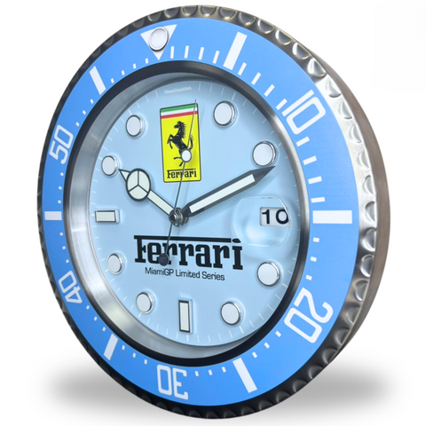 Ferrari wall clock Miami GP Edition