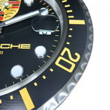 2010s Porsche official dealer clock