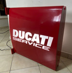 2010 Ducati official dealership illuminated service neon dual side sign