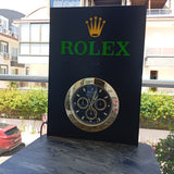 2024 Rolex illuminated clock sign