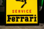 1980s Ferrari official dealership illuminated signs