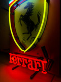 2000's Ferrari official dealer neon sign