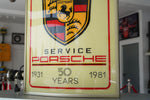 2000s Porsche 50 Jahre Anniversary Double-sided Illuminated Sign