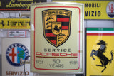 2000s Porsche 50 Jahre Anniversary Double-sided Illuminated Sign