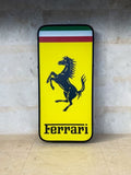 1990s Ferrari large dealership illuminated restored sign