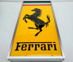 2010s Ferrari dealership illuminated LED sign