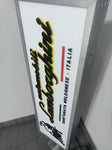 1990s Lamborghini official dealership double side illuminated sign