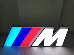 2000s BMW M Power official illuminated sign