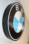 2000s BMW specialist dealership illuminated sign