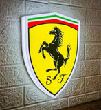 2020 Ferrari Scuderia Shield illuminated sign