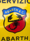 1990s Abarth Servizio official dealership neon sign