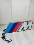 2000s BMW M Power official illuminated sign