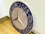 2000s Mercedes-Benz dealer official sign