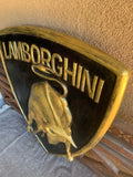 1978 Lamborghini official dealership Raging Bull shield