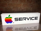 2000s Apple official dealer illuminated service sign