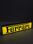 2000's Ferrari dealer illuminated sign