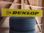 1990s Dunlop official illuminated neon sign